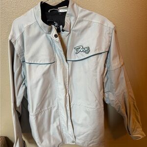 Vintage Fox Women's Light Gray Riding Jacket
